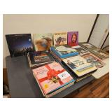 stacks of albums
