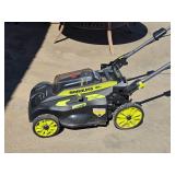 RYOBI Mower - includes charger & battery