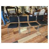 Interlocking banquet chairs
