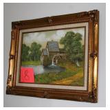 Vintage L Dalton Oil Painting