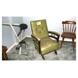 Exercise Bike 2 Chairs