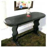 Console Table and Lamp