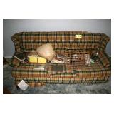 sofa and contents