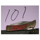 vintage pocket folding knife