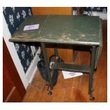 Vintage typewriter table