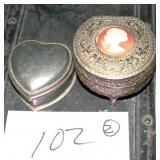 cameo jewelry box