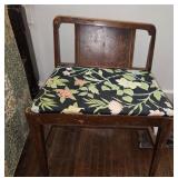 Art Deco vanity bench
