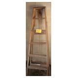 wood ladder