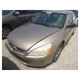 2004 HONDA--ACCORD ( NO DRIVER AIRBAG)