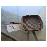 square cast iron skillet