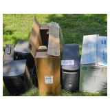 computer, projector, monitor, speakers