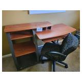 desk with chair
