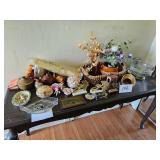 table of collectibles