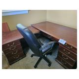 executive desk and chair