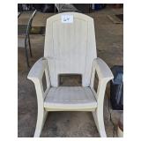 plastic outdoor rocker