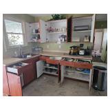all kitchen items in cabinets