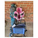 see description - gameday chairs, cooler