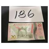 Bank of Mexico 20 Pesos