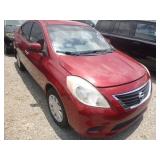 2014 NISSAN VERSA COLD A/C