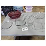Anchor, Pyrex & other baking dishes