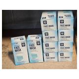 10 boxes 50 per box face masks