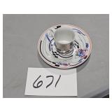 Pylones Paris cup & saucer