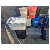 buckets and bins - some buckets cracked