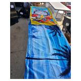 2 beach towels
