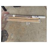 closet rods & shade