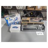 tile cutter & KREG jig