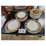 colorful dishes