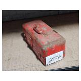 vintage tackle box