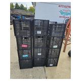 12 produce crates, good for flea market or chicken