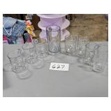 glass beer / drink mugs