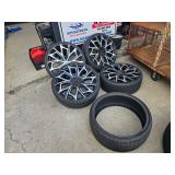 22" Rims & 5th tire
