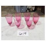 pink glasses