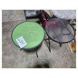 small patio - folding camping tables