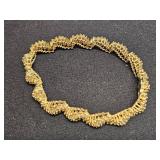 14K YG 7.25" 345 Natural Champagne Diamonds