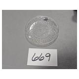 Crystal dish
