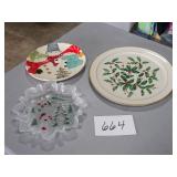 Lenox & other Christmas plates