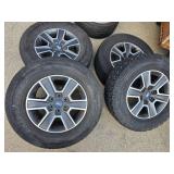 6 lug FORD 16" rims & tires