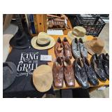 STACY ADAMS Shoes 11.5 & 10.5 & hats for church