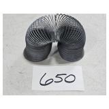 old metal slinky