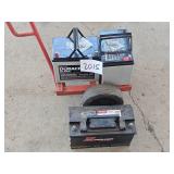 batteries & small battery carrier
