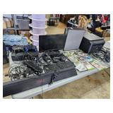 XBOX, games, computer, monitor, etc.