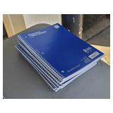 10 one subject notebooks