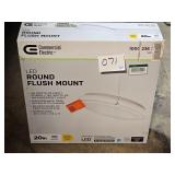 20" round LED light