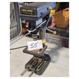 drill press w/vise - works, but on/off zip tied