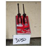 Milwaukee 2 PC demolition screwdriver set
