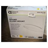 20" round LED light